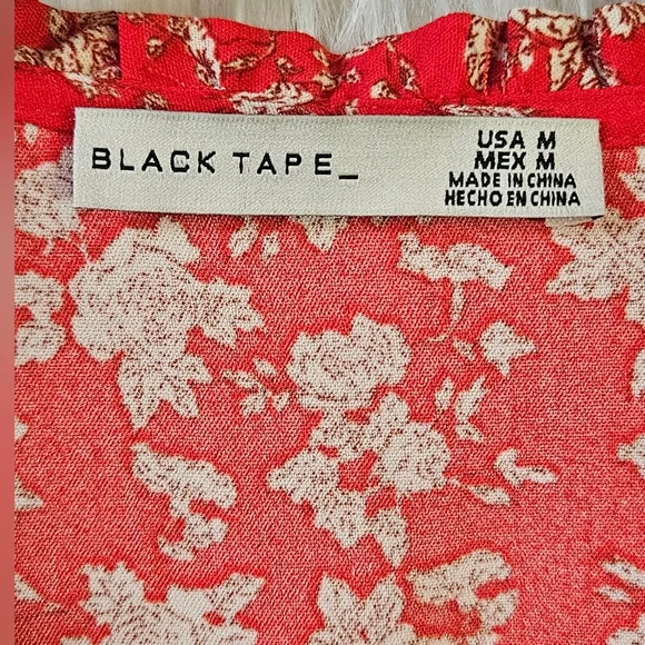 Black Tape Crimson Harvest Midi Dress - Picture 8 of 10